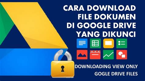Cara Mendownload File Dari Google